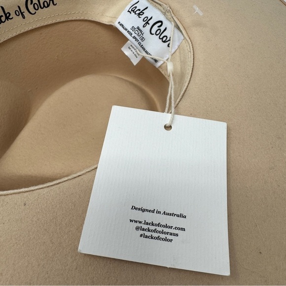 Lack of Color Creamy Tan Rancher Hat New with Tags - Picture 9 of 12